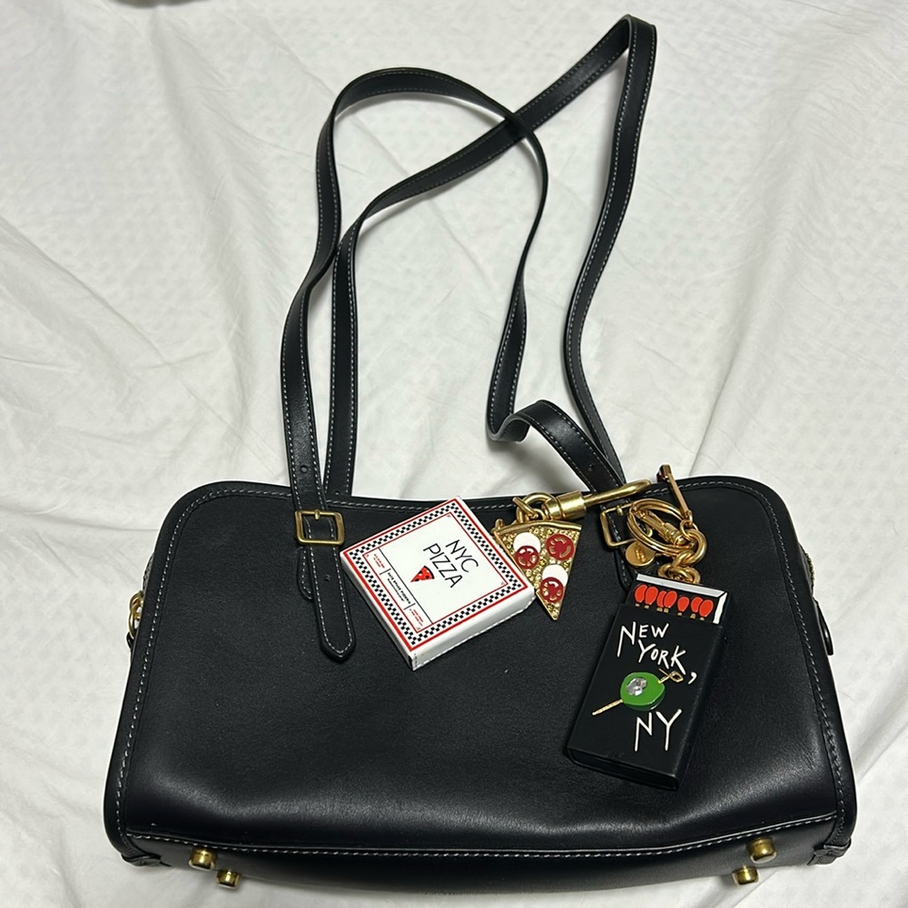 Black Coach shoulder bag